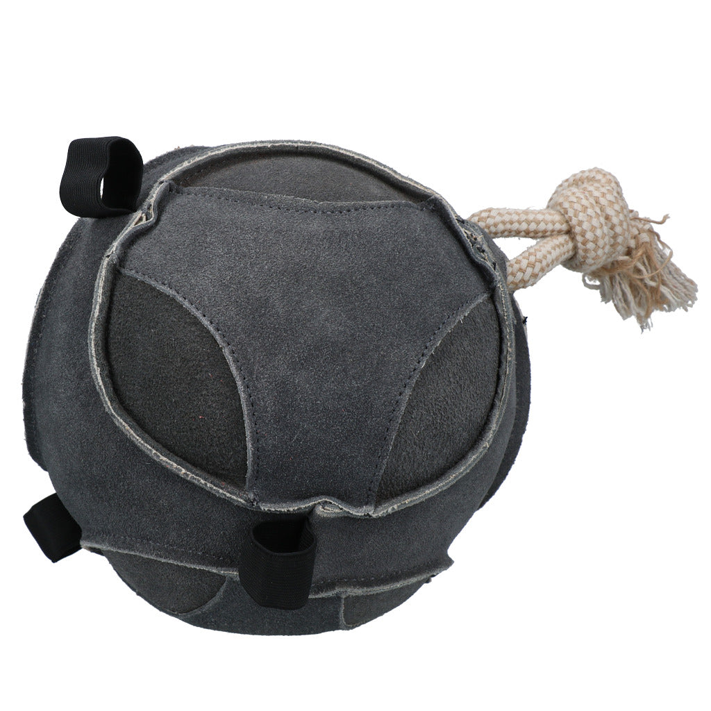 Horse Fun Play Ball Suede Grijs