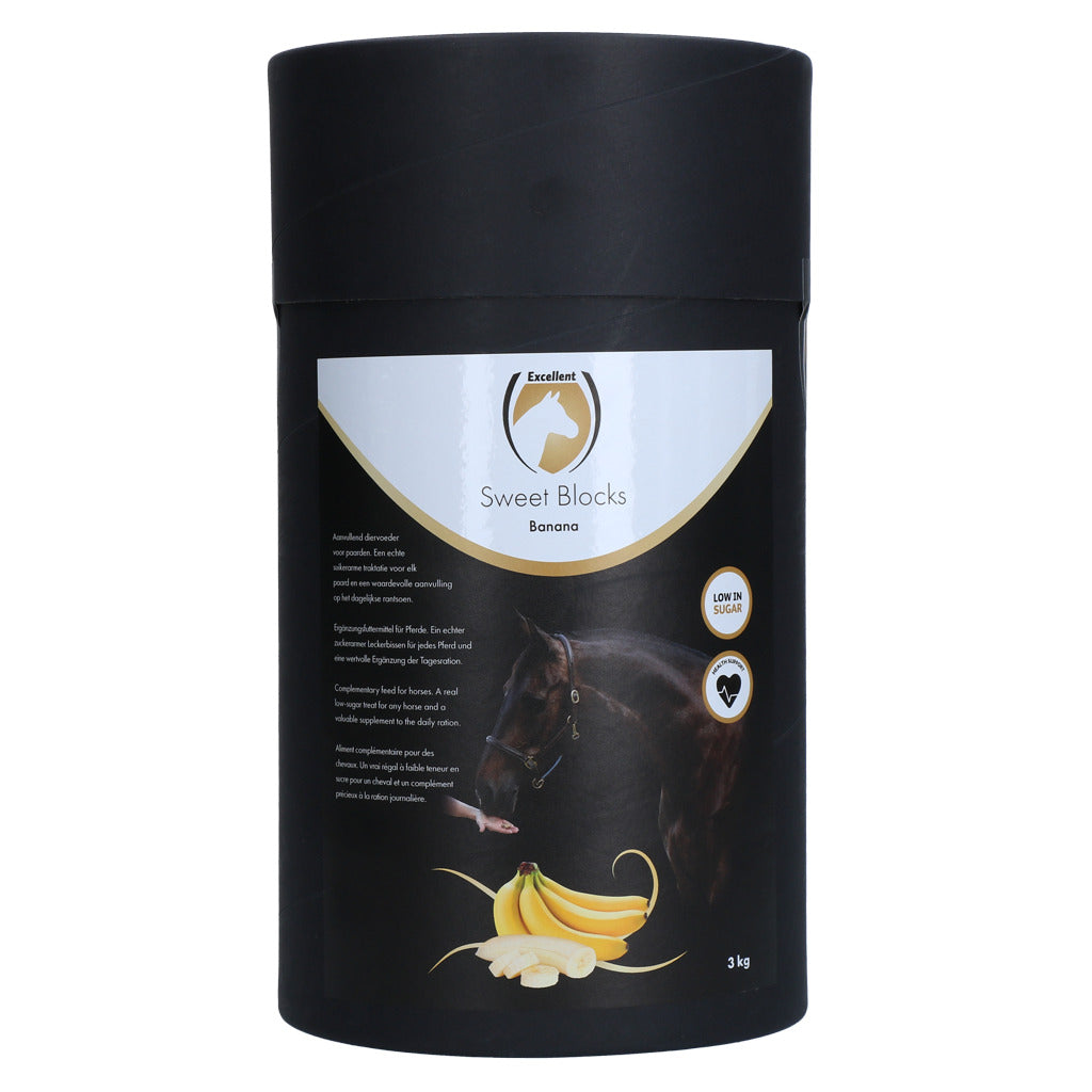 Excellent Horse Sweet Blocks Banana 3kg