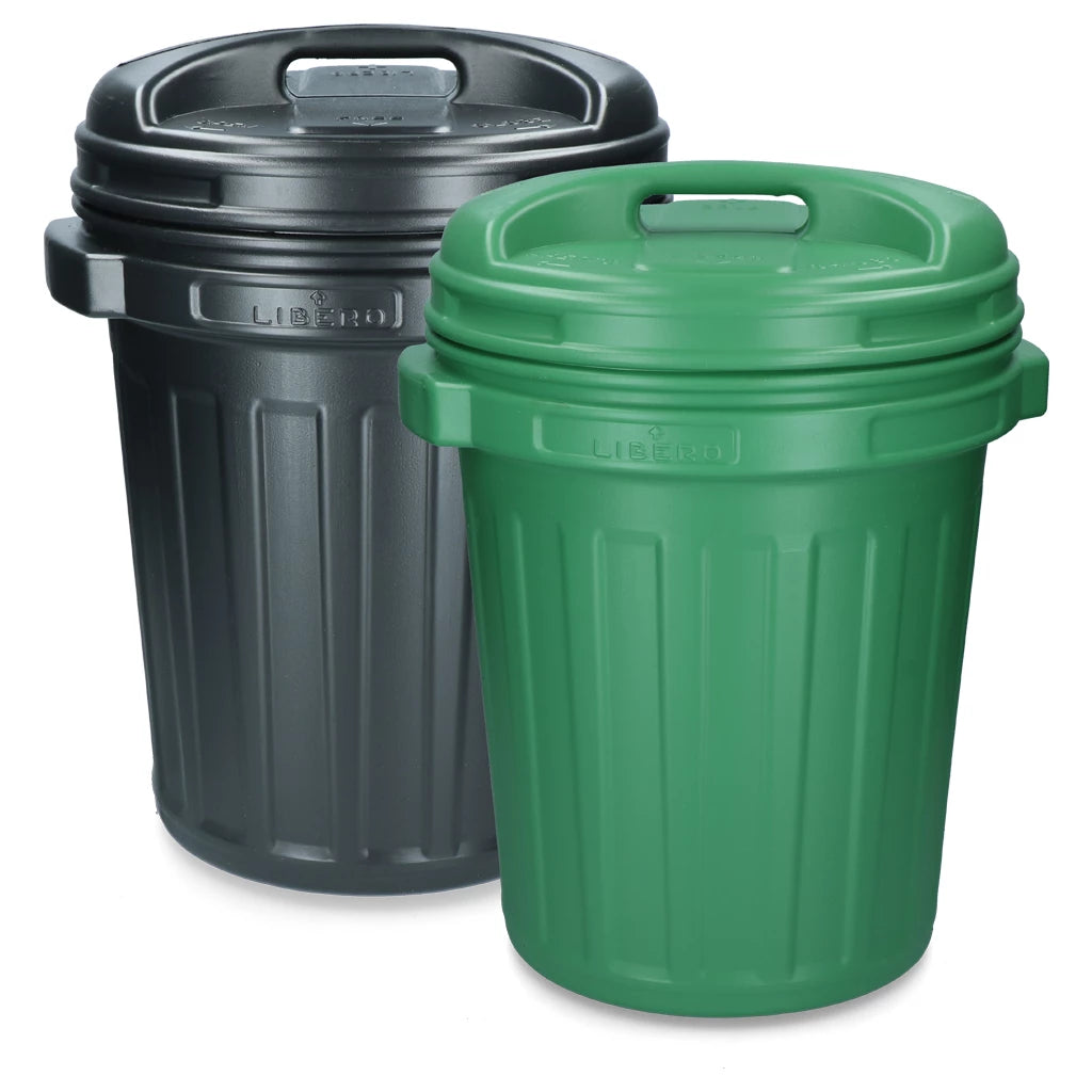 Voerton met draaisluiting 40 liter Green