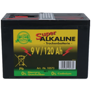 Batt0060 batterij durobat 9v 120ah h11 4 x l16 6 x b11 2 cm