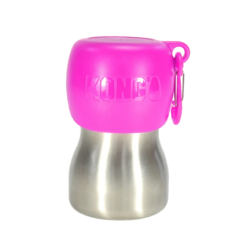 Kong9807 kong h2o 255 ml rvs waterfles roze