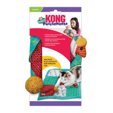 Kongcpz4e kong cat puzzlements pockets