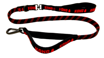 Kongzsbk kong zero shock leash one size black